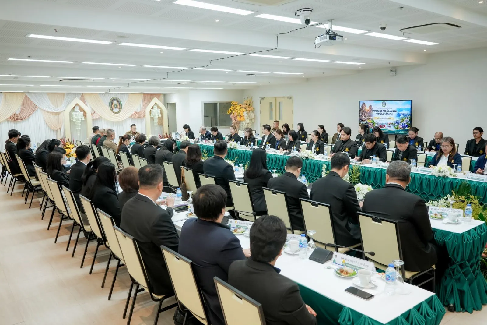องคมนตรี ตรวจเยี่ยมการดำเนินงานตามยุทธศาสตร์มหาวิทยาลัยราชภัฏเพื่อการพัฒนาท้องถิ่น ประจำปี 2569 ณ มหาวิทยาลัยราชภัฏเทพสตรี จ.ลพบุรี